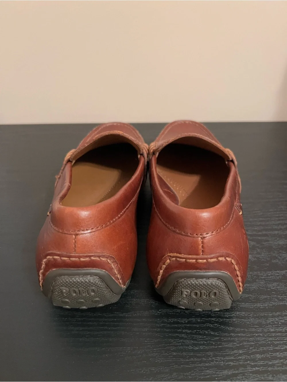 Polo Ralph Lauren Reynold Sz 9D Leather Driver Loafers
